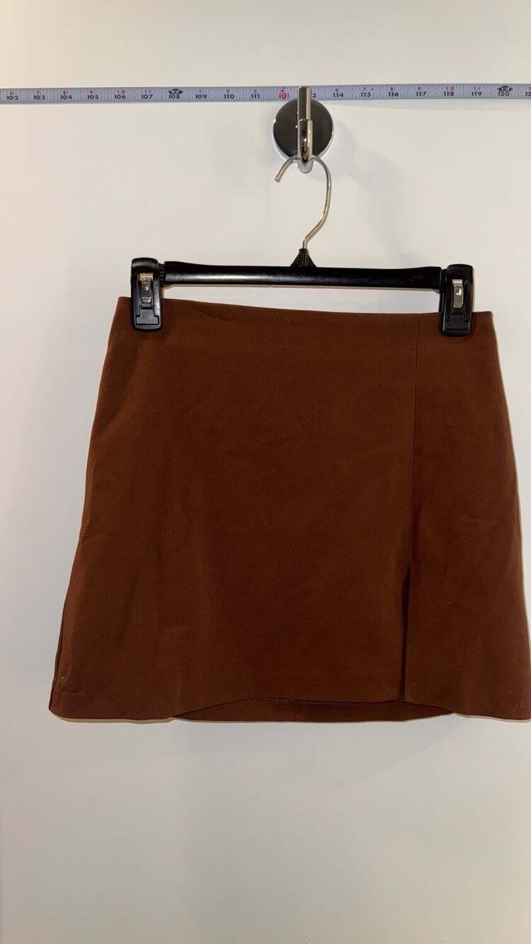 Sunday Best Aritzia Olive Mini Skirt Brown Size 0